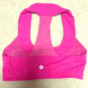 Lululemon pink bra size 4